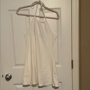 Forever 21 White Backless Dress